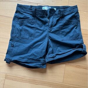 Aventura Women's Dark Blue Cargo Shorts